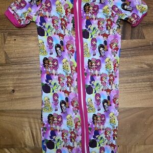 BAMBOO Colorful Cartoon Print Bodysuit